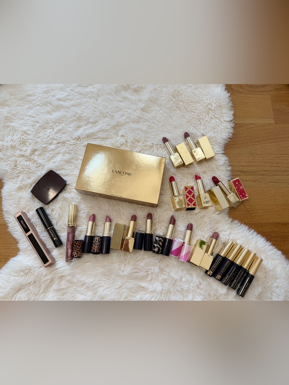 Lancome Lipstick Set - Red, Pink, Mauve, Berry Shades